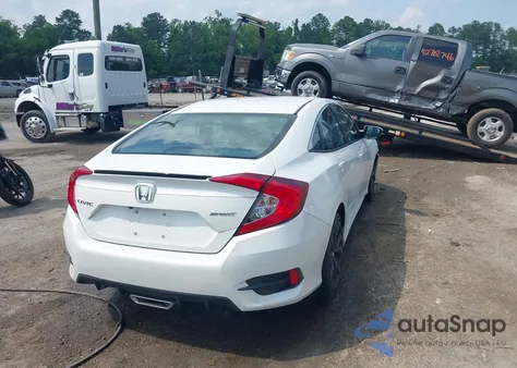 2020 Honda Civic Sport from USA, damaged, VIN 2HGFC2F80LH544543